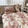 Bộ ga gối 3 món cotton poly đa kích thước 1m‑1m8, giá ưu đãi 56.300₫ – 72.064₫ 4