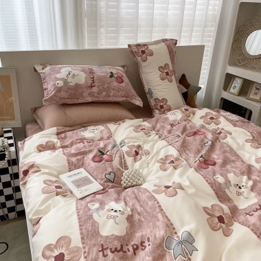 Bộ ga gối 3 món cotton poly đa kích thước 1m‑1m8, giá ưu đãi 56.300₫ – 72.064₫ 4