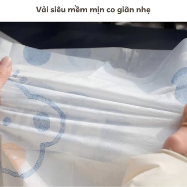 Bộ ga gối 4 món du lịch dùng 1 lần vải không dệt mềm mịn - An toàn, Giá chỉ 44.999đ 4