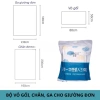 Bộ ga gối 4 món du lịch dùng 1 lần vải không dệt mềm mịn - An toàn, Giá chỉ 44.999đ 6