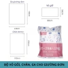 Bộ ga gối 4 món du lịch dùng 1 lần vải không dệt mềm mịn - An toàn, Giá chỉ 44.999đ 8