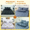 Bộ Ga Gối Cotton Poly 50x70 cm M2/M6/M8/2M2 - Ga + 2 vỏ gối nằm, chỉ 85.000đ