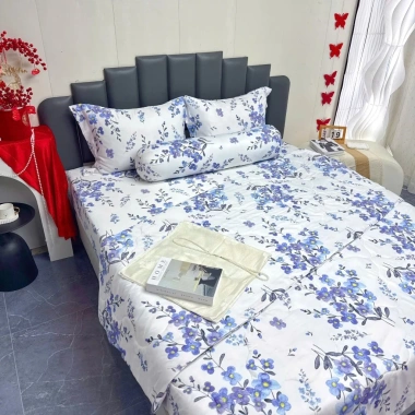 Bộ Ga Gối Lụa Lyocell Viscose Thoáng Mát, Chăn Chần Bông Cao Cấp - Nemtot Bedding, Giá 429.000