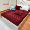 Bộ ga gối nỉ nhung COCO in nổi cao cấp, dày dặn, mềm mịn, giữ nhiệt, giảm 22% chỉ 114.000₫ 7