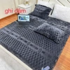 Bộ ga gối nỉ nhung COCO in nổi cao cấp, dày dặn, mềm mịn, giữ nhiệt, giảm 22% chỉ 114.000₫ 8