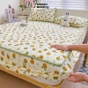 Bộ Ga Gối Trần Bông 3 Món Cotton Kẻ Hàn Quốc Basic - Đũi Dệt Bông Xơ Đậu Nhẹ Mềm, Đủ Kích Thước, Giá 139.120₫ 6
