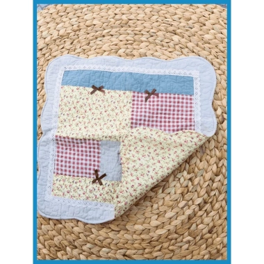 Bộ Ga Gối và Chăn Mền Bé Cotton Cao Cấp Thủ Công - Đẹp Đáng Yêu, Giá 79.000đ 4