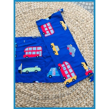 Bộ Ga Gối và Chăn Mền Bé Cotton Cao Cấp Thủ Công - Đẹp Đáng Yêu, Giá 79.000đ 7