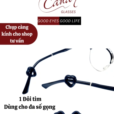 Bộ gài mắt kính silicon giữ kính Candy - Chống rơi khi hoạt động mạnh, 10.000₫