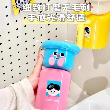 Bộ Giá Đỡ Cốc Hình Thú và Chân Gác Bàn Chải Độc Đáo Màu Kẹo - Tiện Lợi, Giá 20.580₫ 4