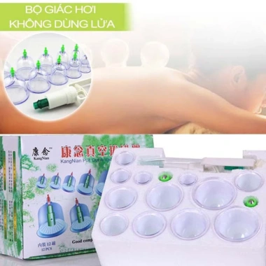 Bộ Giác Hơi Không Cần Lửa 12 Ly - Nấu Nhanh, Giá Ưu Đãi 56,580₫