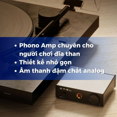 Bộ Giải Mã Phono SMSL PH-1 PreAMP Chống Nhiễu, Hỗ Trợ Headphone - Giá 2.4 Triệu 2 Bộ Giải Mã Phono SMSL PH-1 PreAMP Chống Nhiễu, Hỗ Trợ Headphone - Giá 2.4 Triệu 2