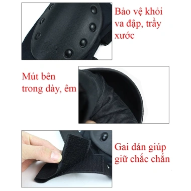Bộ giáp bảo hộ Black Hawk đi phượt - Bảo vệ đầu gối, khuỷu tay, giảm giá 20% 5 Bộ giáp bảo hộ Black Hawk đi phượt - Bảo vệ đầu gối, khuỷu tay, giảm giá 20% 5