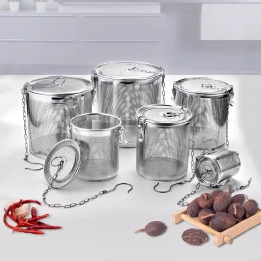 Bộ giỏ lọc gia vị inox Cầu Chủ Nhỏ - Túi lọc trà, ngũ vị, hầm xương, nấu phở, 64.992₫ 3