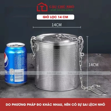 Bộ giỏ lọc gia vị inox Cầu Chủ Nhỏ - Túi lọc trà, ngũ vị, hầm xương, nấu phở, 64.992₫ 9