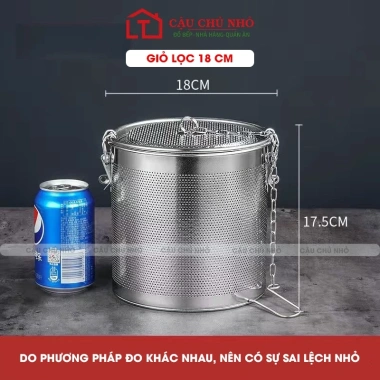 Bộ giỏ lọc gia vị inox Cầu Chủ Nhỏ - Túi lọc trà, ngũ vị, hầm xương, nấu phở, 64.992₫ 10