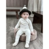 Bộ giữ nhiệt lót lông cho bé 3-15kg - Đồ bộ siêu ấm, thoải mái, giá chỉ 165k