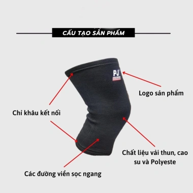 Bó Gối & Băng Gối Thể Thao - Bảo Vệ Đầu Gối Chống Chấn Thương, Giá 60.000 VND 2