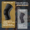 Bó Gối Đầu Gối ECOFIT - Đệm Silicon 2 Lò Xo Trợ Lực, Tập Thể Thao Giảm Chấn Thương 9