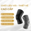 Bó Gối Đầu Gối ECOFIT - Đệm Silicon 2 Lò Xo Trợ Lực, Tập Thể Thao Giảm Chấn Thương 10