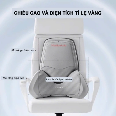 Bộ gối đầu tựa lưng QUEES 3 chi tiết, thiết kế hoàn hảo, giá ưu đãi 280.000 VND 6