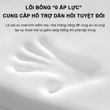 Bộ gối đầu tựa lưng QUEES 3 chi tiết, thiết kế hoàn hảo, giá ưu đãi 280.000 VND 8