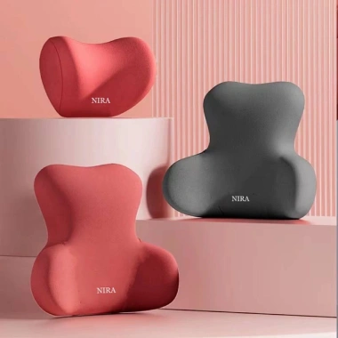 Bộ Gối Đỡ Cổ & Lưng Ô Tô IUkw - Đệm Thắt Lưng, Gối Đầu Gối, Giá 92.880₫