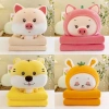 Bộ gối mền văn phòng nhỏ gọn 3in1 Little Fruit – Gối chăn đa năng thoáng mát, giảm 21% 3