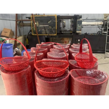 Bộ gói quà lễ Tết: 10 giỏ, 10 túi kiếng, 10 nơ - Siêu xinh, chỉ 200k 5