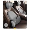 Bộ gối tựa đầu & đệm lưng ô tô Memory Foam - Hỗ trợ cột sống, giảm đau cổ, giá chỉ 189.000₫