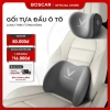 Bộ gối tựa đầu & lưng ô tô công thái học giảm đau cổ vai gáy, thắt lưng – Logo hãng xe