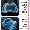 Bộ gối tựa đầu & lưng ô tô XCHAT công thái học giảm đau cổ vai, thắt lưng - 99.000đ 2