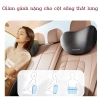 Bộ Gối Tựa Đầu Ô Tô AWESOME Cao Su Non, Vỏ Cotton 100% - Giảm Đau Mỏi, Thoáng Khí 5