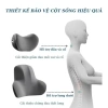Bộ Gối Tựa Đầu Ô Tô AWESOME Cao Su Non, Vỏ Cotton 100% - Giảm Đau Mỏi, Thoáng Khí 6