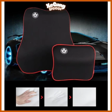 Bộ Gối Tựa Đầu và Lưng Cao Su Non Cao Cấp - Chống Mỏi Cổ, Giảm Đau Cột Sống, Giá Ưu Đãi 88.000 VND