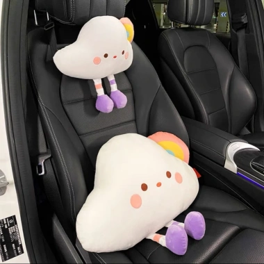 Bộ gối tựa ô tô Micky Minie Thỏ đáng yêu - Giá chỉ 66.000đ, khuyến mãi siêu hời 7