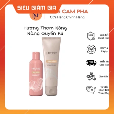 Bộ gội xả cao cấp KOCHIE 80ml x2 - Du lịch tiện lợi, giá ưu đãi 159.000₫ 4