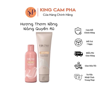 Bộ gội xả cao cấp KOCHIE 80ml x2 - Dưỡng sâu, bảo vệ tóc du lịch, giảm giá 21% 3