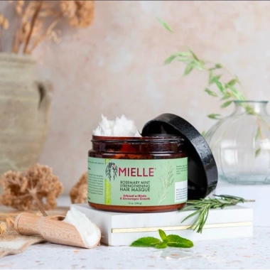 Bộ gội xả ủ giảm rụng tóc, kích mổ, phục hồi sâu - Mielle Rosemary Mint 145k