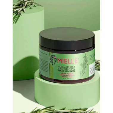 Bộ gội xả ủ giảm rụng tóc, kích mổ, phục hồi sâu - Mielle Rosemary Mint 145k