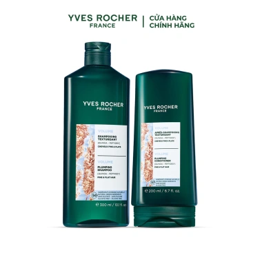 Bộ gội xả Yves Rocher Volume Plumping 300ml và 200ml, Tóc dày mượt, giảm 21% 2