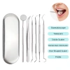 Bộ gương nha khoa KIPRUN 6 chiếc thép không gỉ + Dụng cụ chăm sóc răng Hoe Sickle Scaler - Giá ưu đãi 154.000₫ 2
