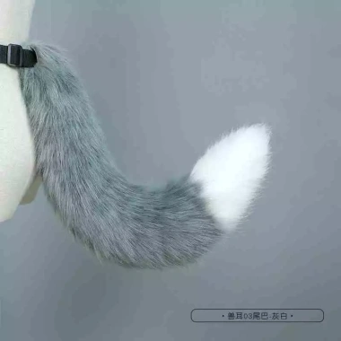 Bộ Handmade Đuôi Cáo Cosplay Động Vật – Đạo Cụ Triển Lãm, Phụ Kiện Lolita Hai Chiều 7