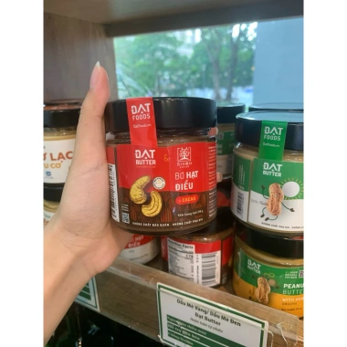 Bơ Hạt Điều Vị Cacao Đạt Butter Organic Xanhsam - Giá chỉ 112.500₫ 12