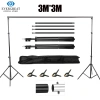 Bộ hệ thống hỗ trợ phông nền hạng nặng 3x3m 10ft 4 kẹp và túi đựng - Giá ưu đãi 233.100 VND