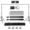 Bộ hệ thống hỗ trợ phông nền hạng nặng 3x3m 10ft 4 kẹp và túi đựng - Giá ưu đãi 233.100 VND 2