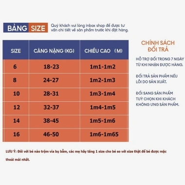 Bộ hè vải thun lạnh cho bé trai 6-16 tuổi, size 18-50kg, áo phông và quần đùi CR, giá chỉ 89.000 8 Bộ hè vải thun lạnh cho bé trai 6-16 tuổi, size 18-50kg, áo phông và quần đùi CR, giá chỉ 89.000 8