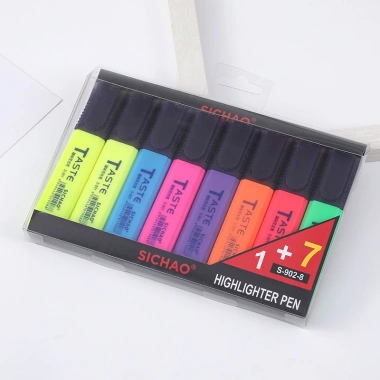 Bộ Highlighter Bút Đánh Dấu Đầy Màu Sắc - Giá Ưu Đãi 58.000₫, Độ Bền Cao, Dòng Chảy Mượt Bộ Highlighter Bút Đánh Dấu Đầy Màu Sắc - Giá Ưu Đãi 58.000₫, Độ Bền Cao, Dòng Chảy Mượt