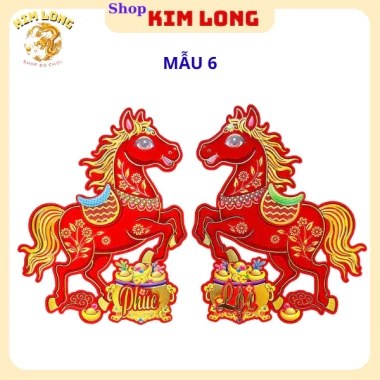 Bộ hình dán nổi NGỰA đôi – Trang trí tết Bình Ngọ 2.026, phụ kiện decor năm mới giá ưu đãi 55k 7 Bộ hình dán nổi NGỰA đôi – Trang trí tết Bình Ngọ 2.026, phụ kiện decor năm mới giá ưu đãi 55k 7