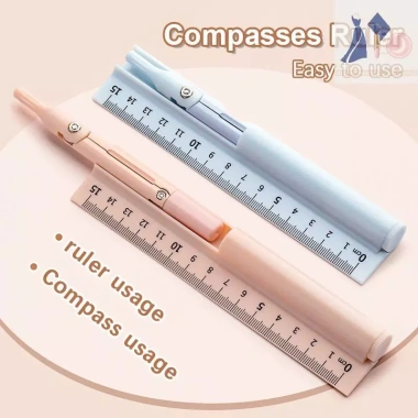 Bộ Hình Học La Bàn 3 Trong 1 Đa Năng Thước Bút Chì Vẽ La Bàn Công Cụ Hình Học Toán 82.188 VND